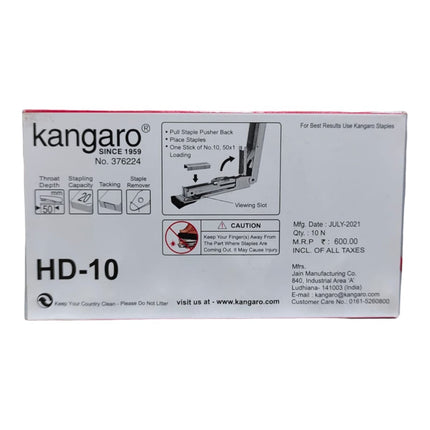 Kangaro, Stapler, HD-10, Qty: 10N
