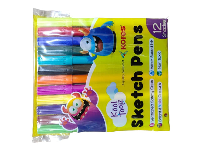 Kores, Sketch Pens, 12 Shades