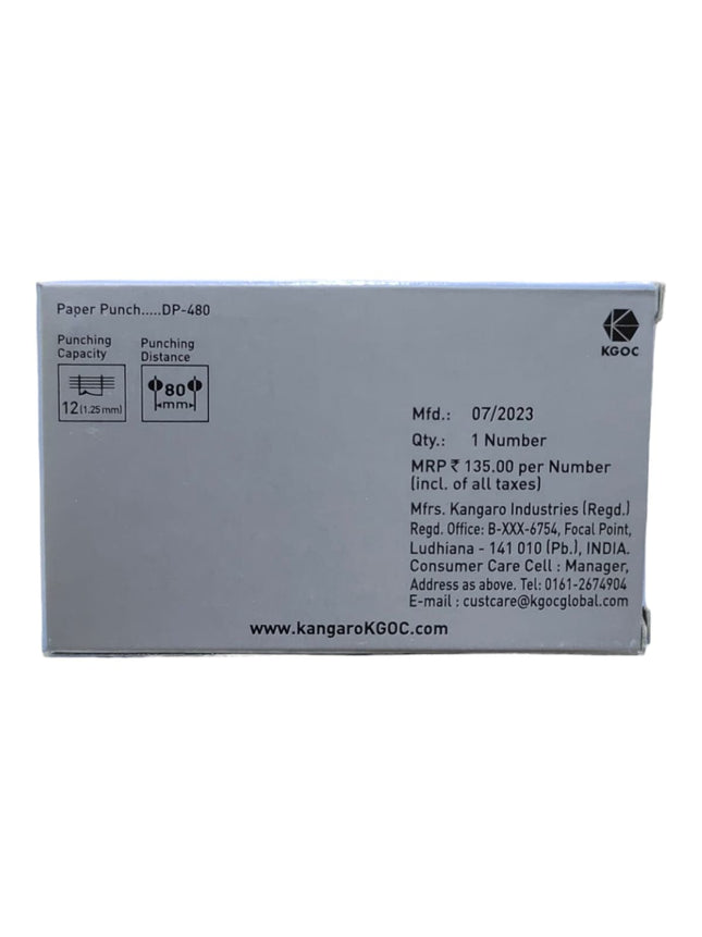 Kangaro, Paper Punch, 12(1.25mm)