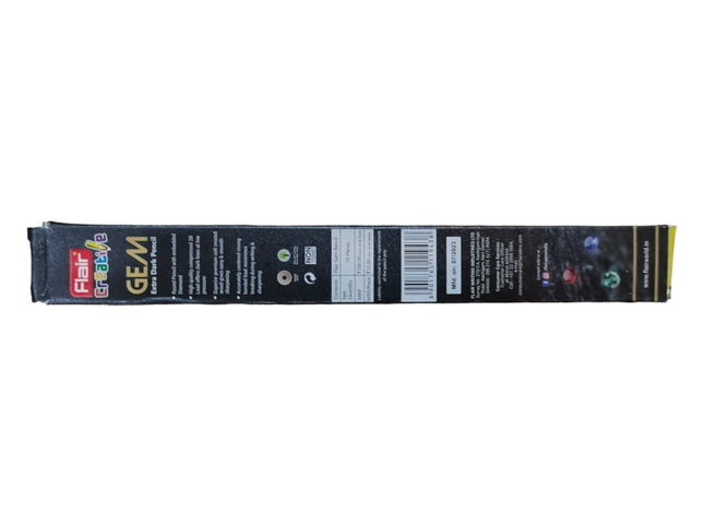 Flair Gem, Extra Dark Pencil, 10 pc