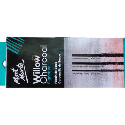 Mont Marte, Willow Charcoal Sticks, 12 pc