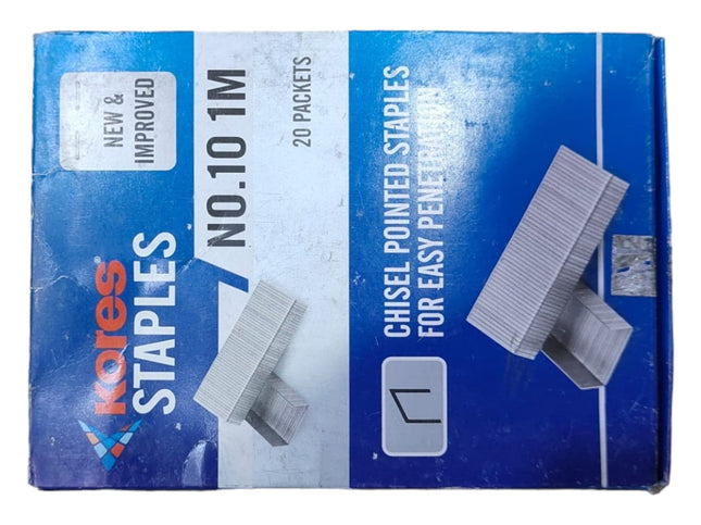 Kores, Staples Pins, 20 N Packets