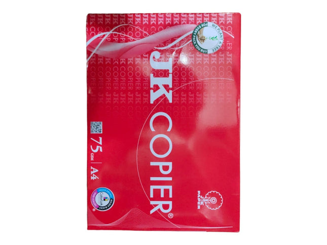 JK Copier, A4, 75 GSM, 500 Sheets