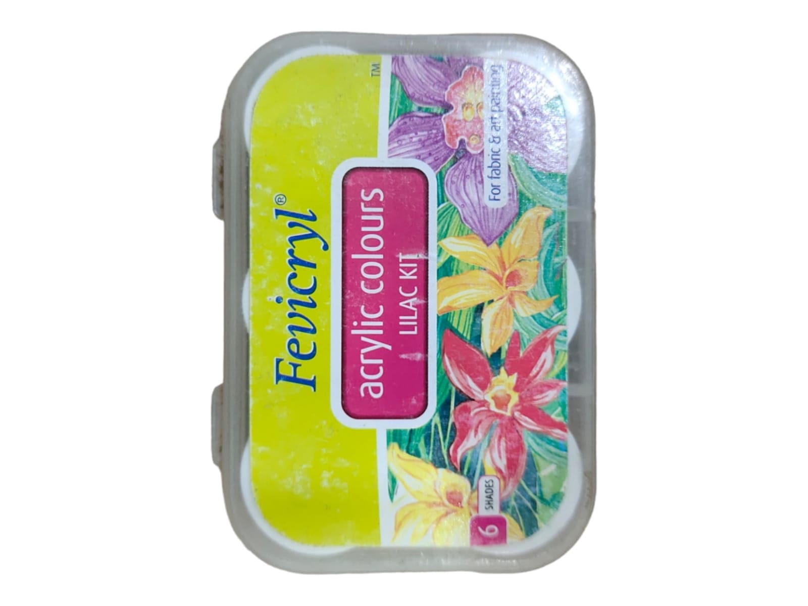 Fevivryl, Acrylic Colours, 6 Shades