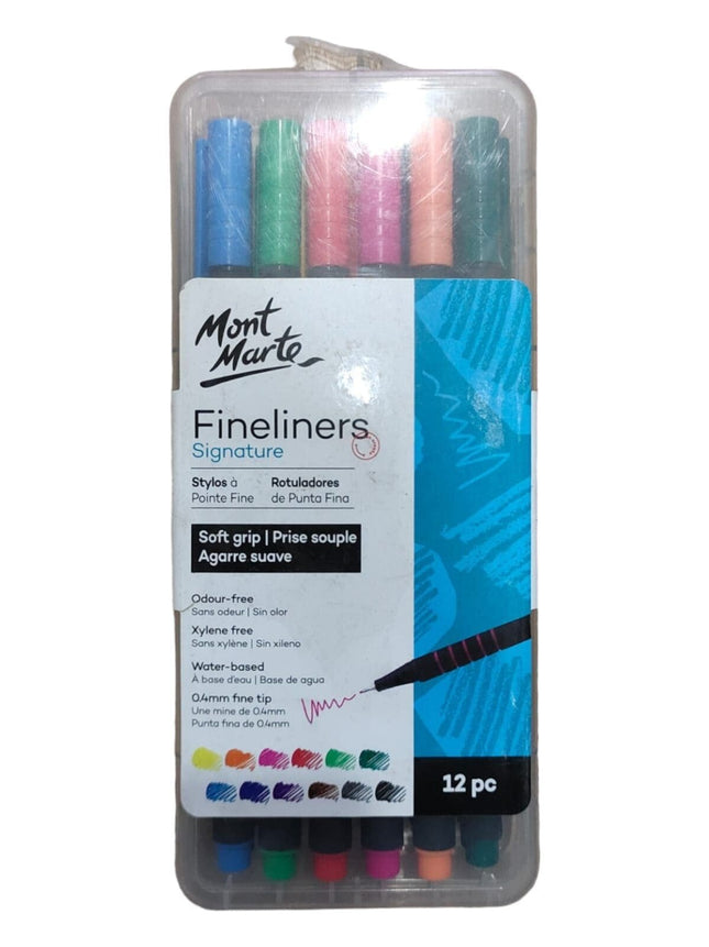 Mont Marte, Fineliners Signature, 12 pc