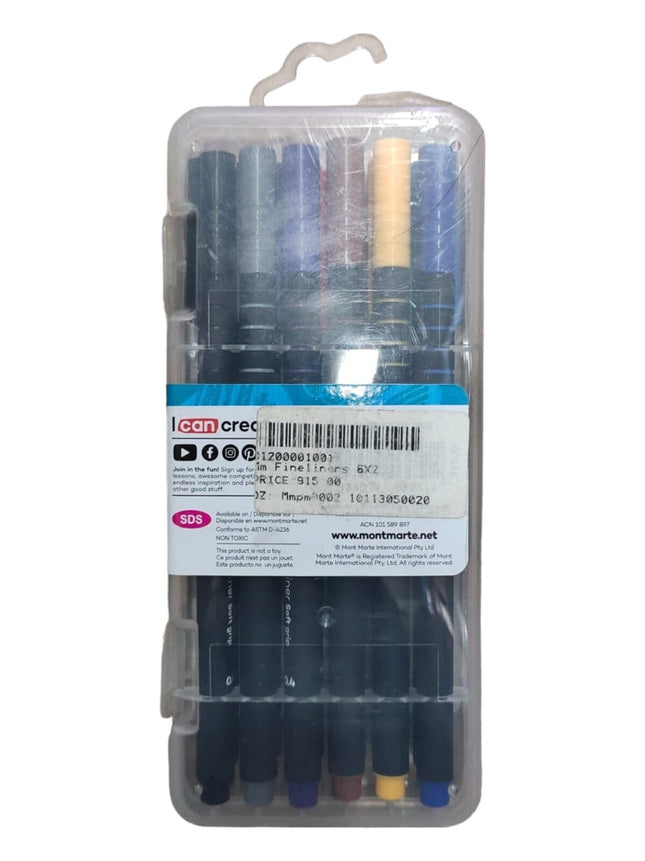 Mont Marte, Fineliners Signature, 12 pc