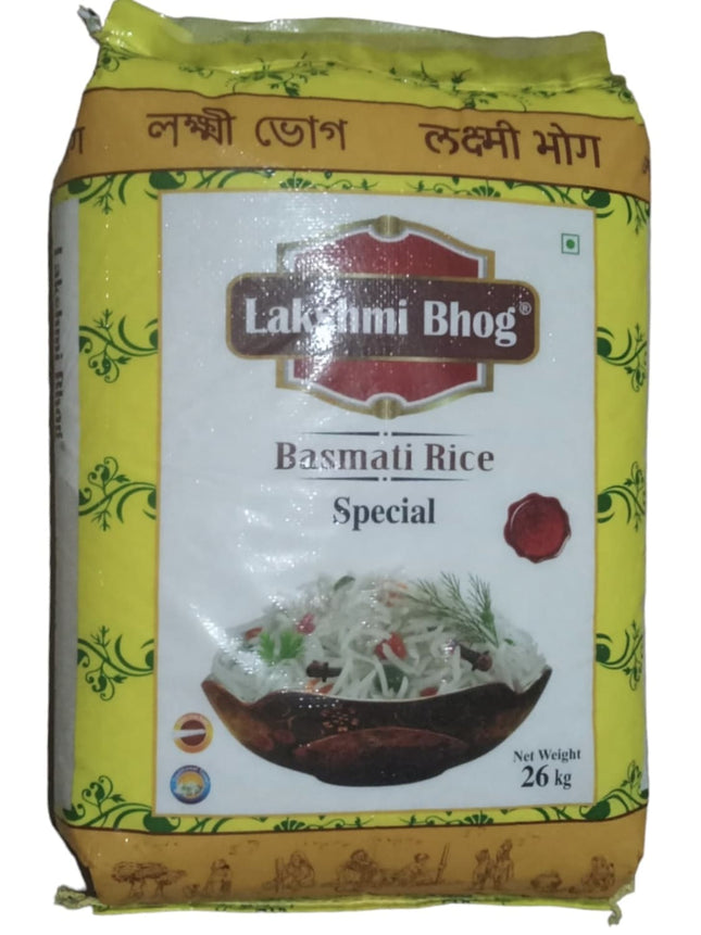 Lakshmi Bhog Special Basmati Rice, 26kg