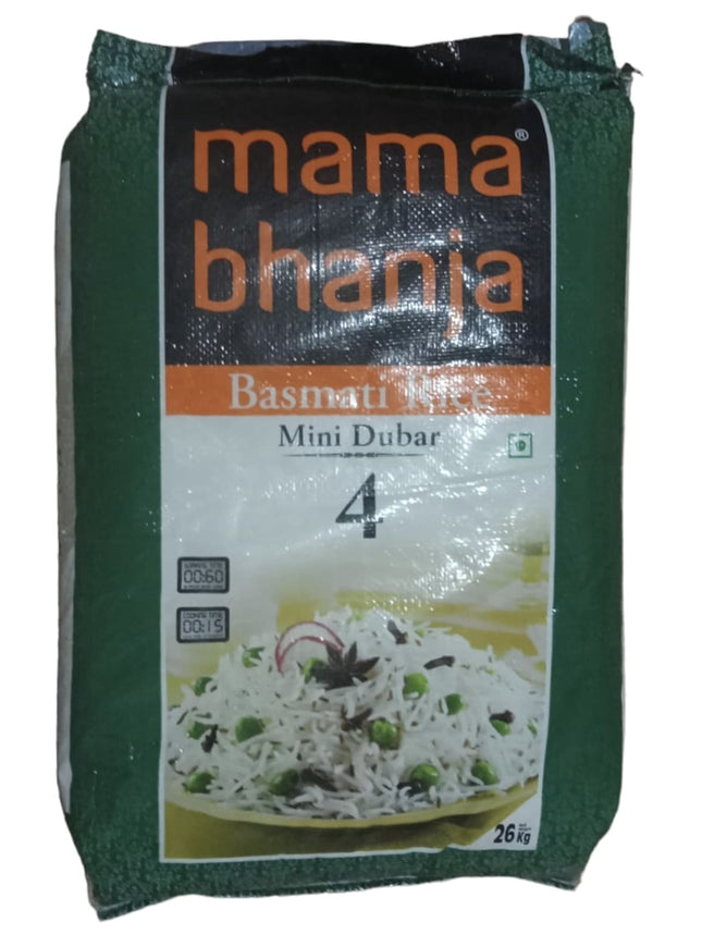 Mama Bhanja Mini Dubar (4) Basmati Rice, 26kg