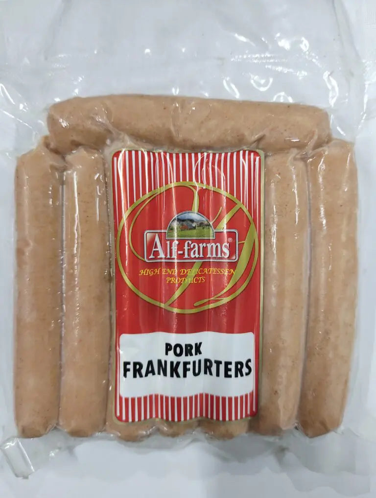 Alf-Farms, Pork Frankfurters, 250g
