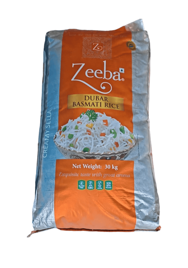 Zeeba, Dubar Basmati Rice, 30kg