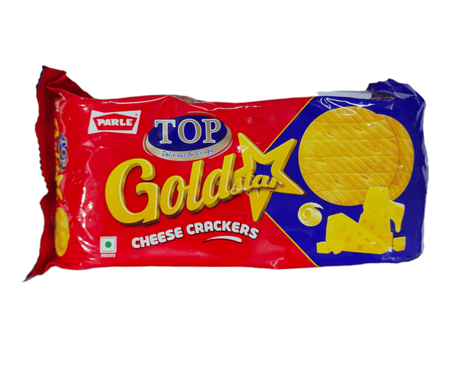 Parle Top Goldstar, Cheese Crackers, 205.8g