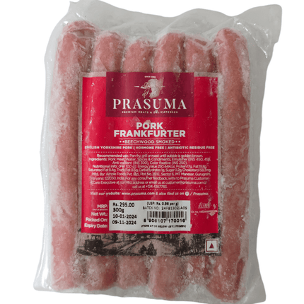 Prasuma, Pork Frankfurter, 300g