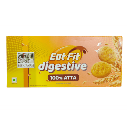 Bisk Farm, Eat-Fit Digestive, 100% Atta, 175g