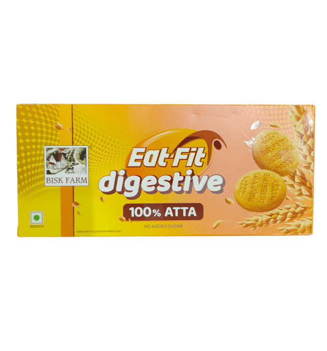 Bisk Farm, Eat-Fit Digestive, 100% Atta, 175g