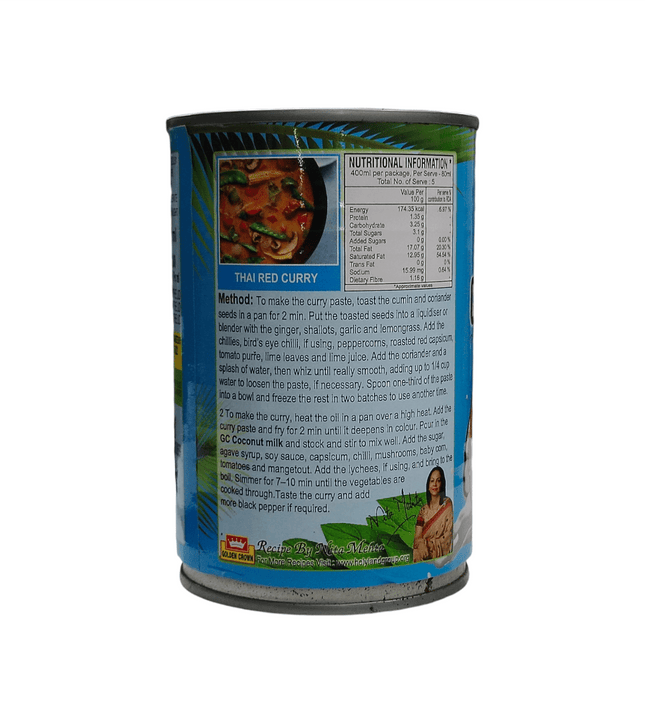 Golden Crown, Coconut Milk, 400ml