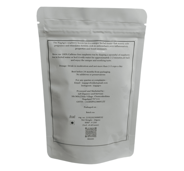 Raspberry Leaf Tea, 50gm