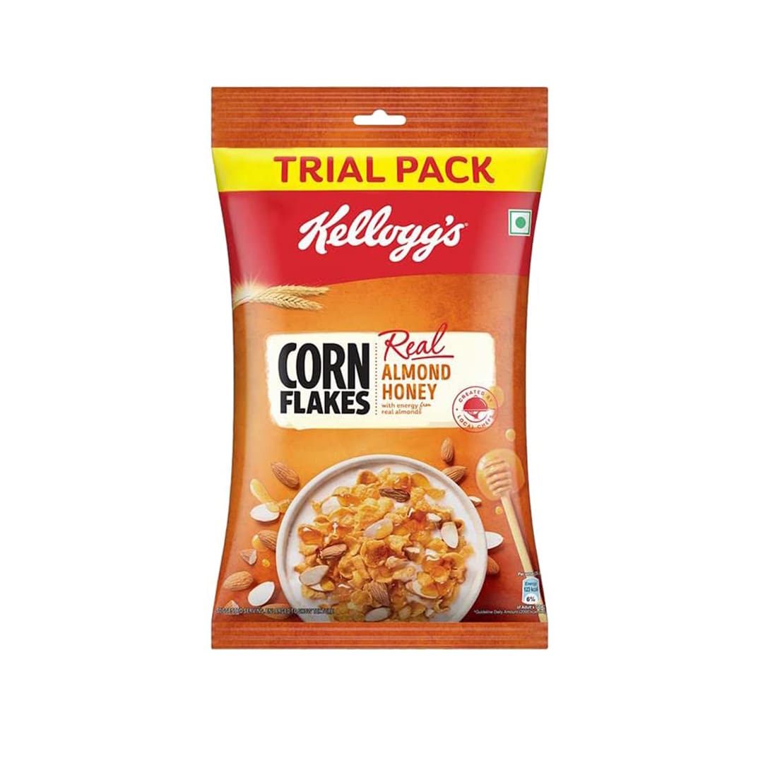 Kellogg's Corn Flakes Real Almond Honey 170g