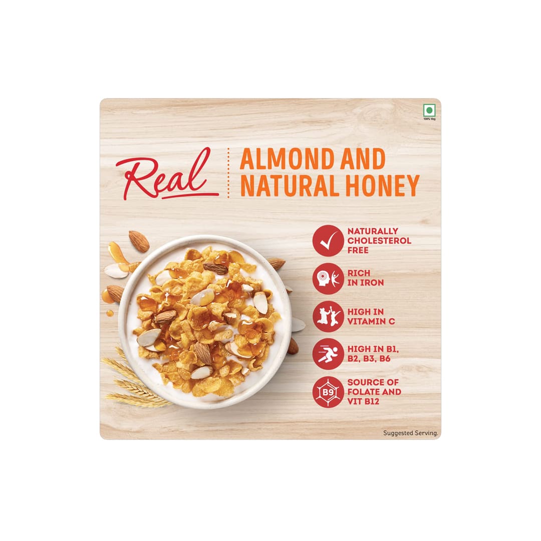 Kellogg's Corn Flakes Real Almond Honey 170g