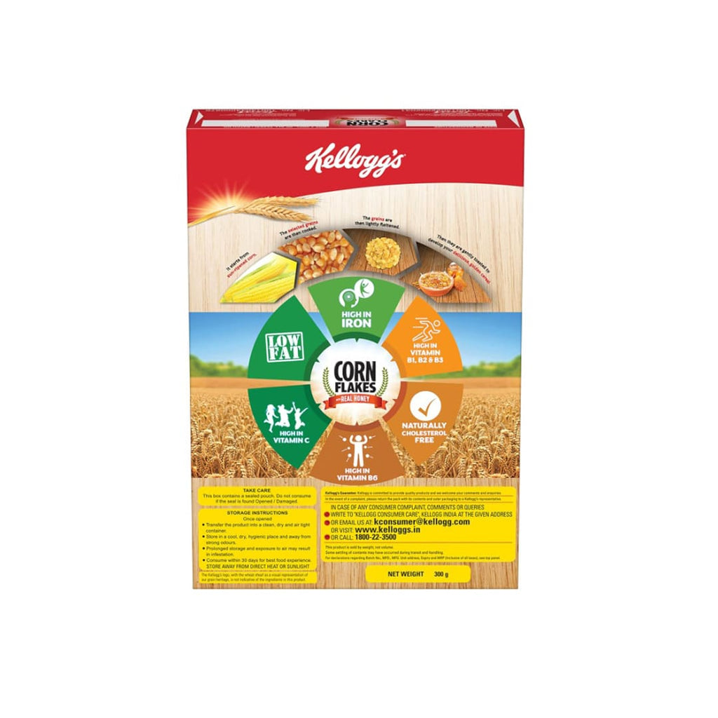 Kellogg's Cornflakes Real Honey 300g