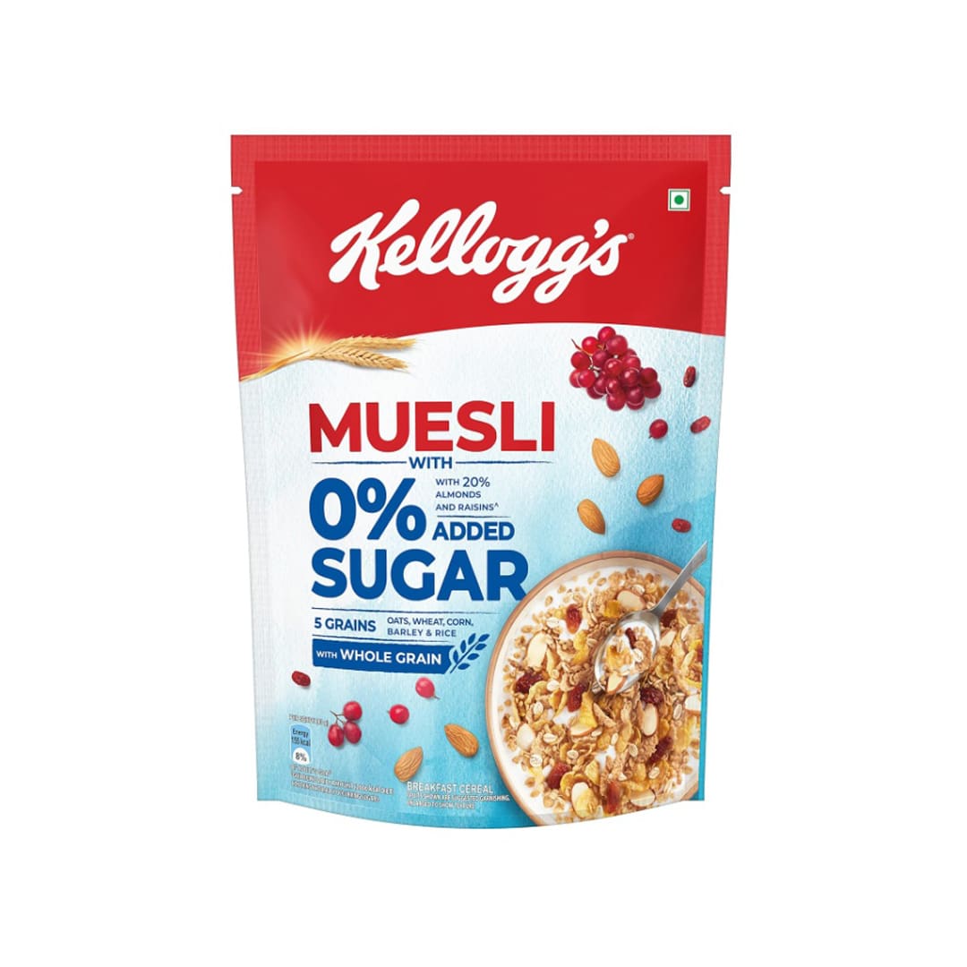 Kellogg's Muesli 0% Added Sugar 500g 