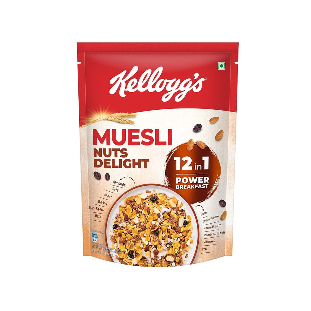 Kellogg's Muesli 20% Nuts Delight 500g