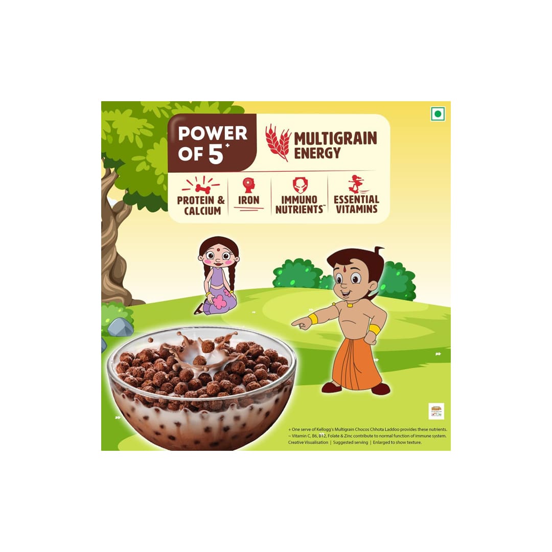 Kellogg's Multigrain Chocos Chotta Ladoo 340g