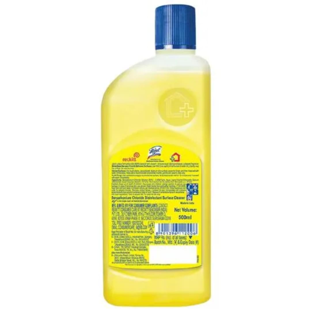 Lizol Disinfectant Surface & Floor Cleaner Liquid - Citrus, 975ML