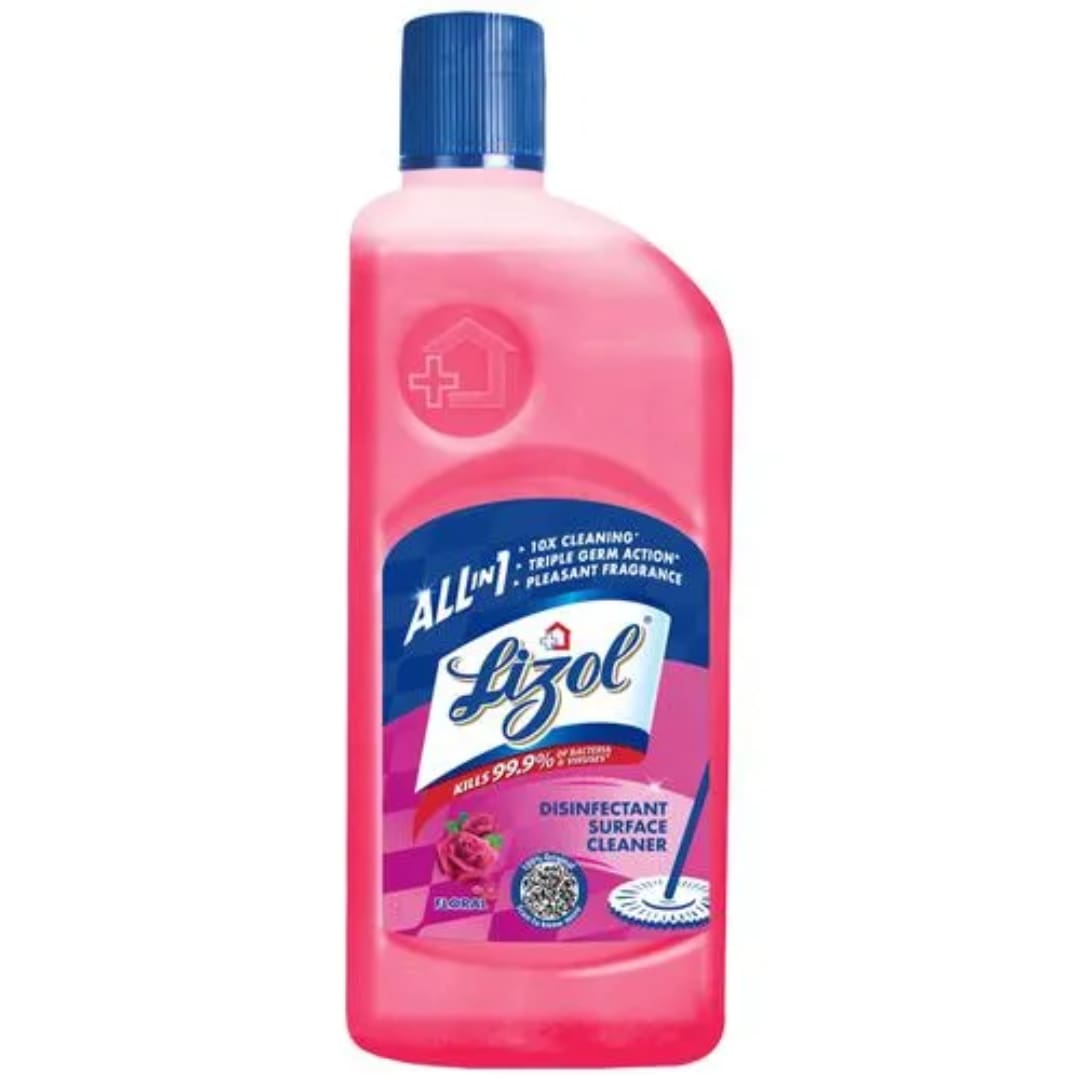 Lizol Disinfectant Surface & Floor Cleaner Liquid - Floral, 500 ml
