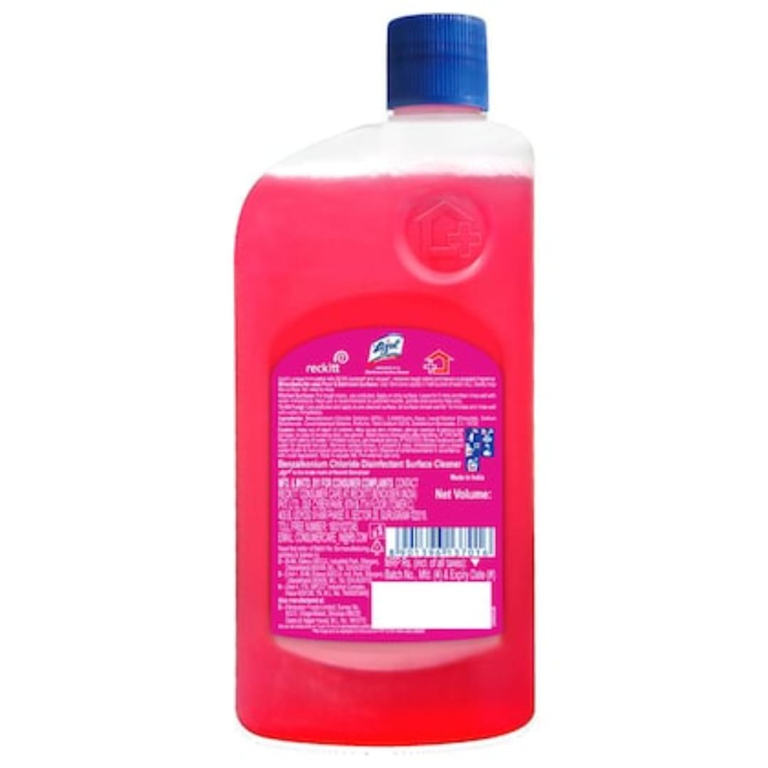 Lizol Disinfectant Surface & Floor Cleaner Liquid- Floral, 975 ml