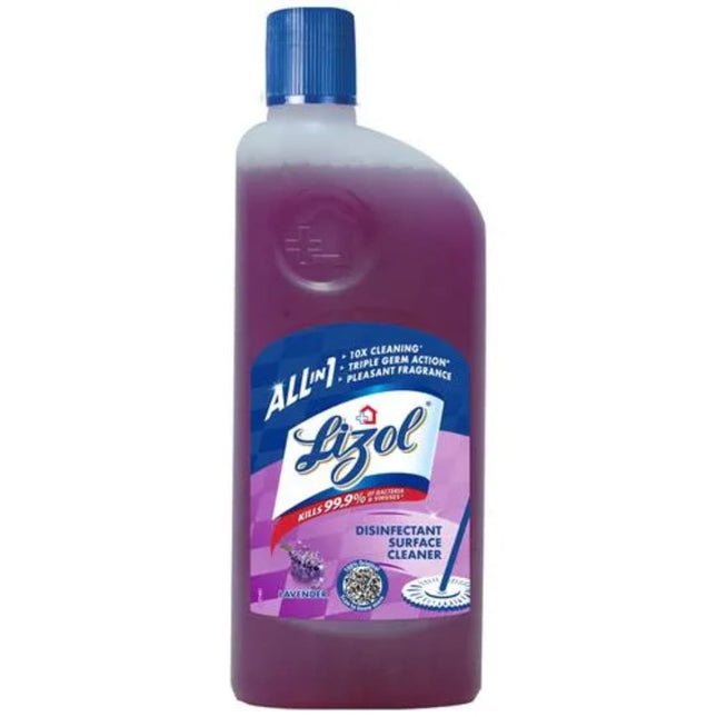Lizol Disinfectant Surface & Floor Cleaner Liquid - Lavender, 500ML
