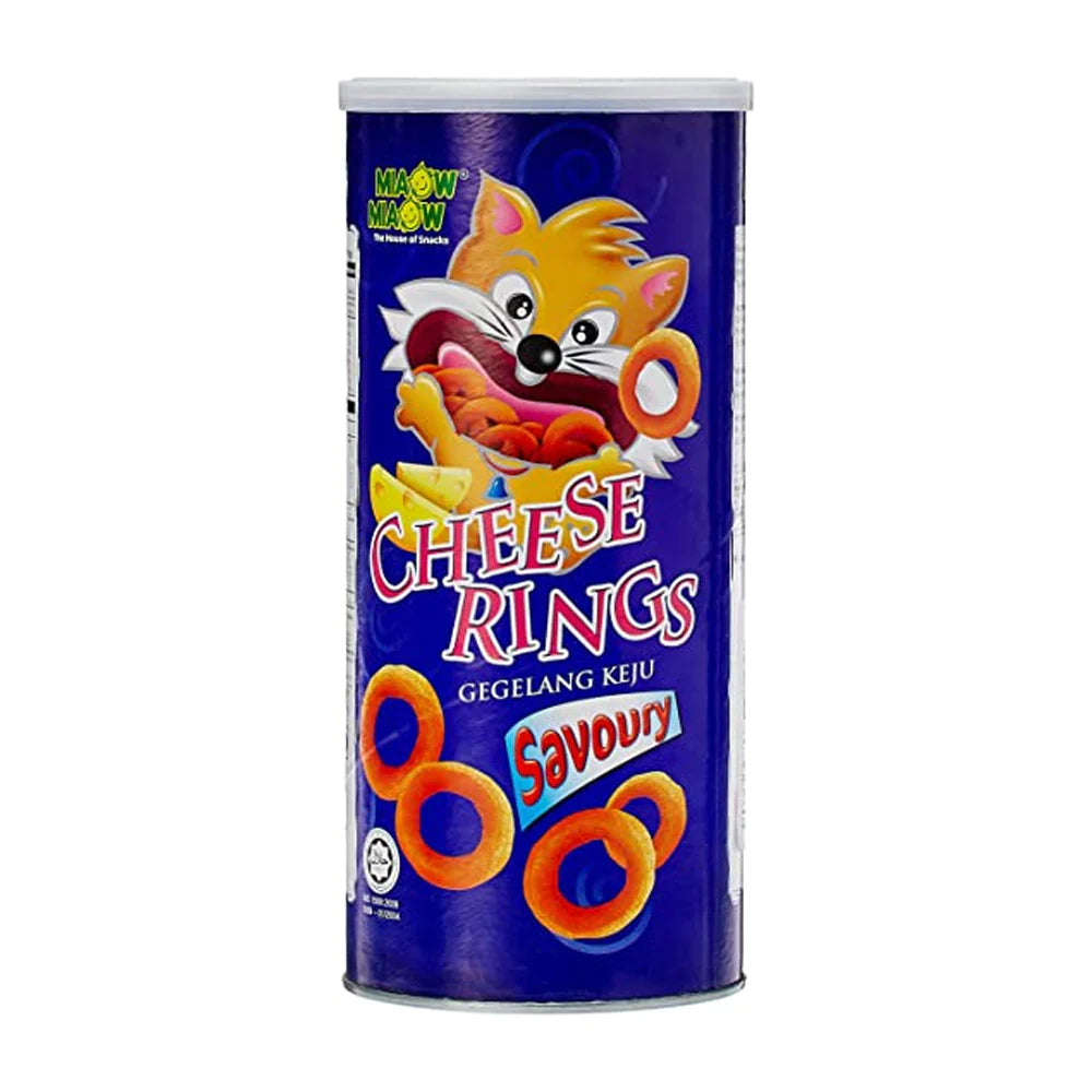 Miaow Miaow Cheese Rings, 125g