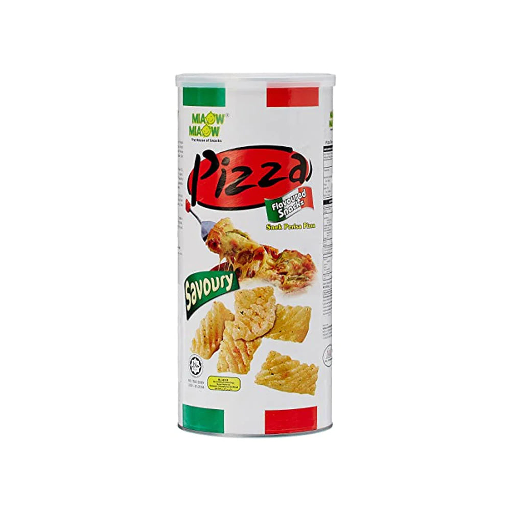 Miaow Miaow Pizza Flavoured Snacks, 125g