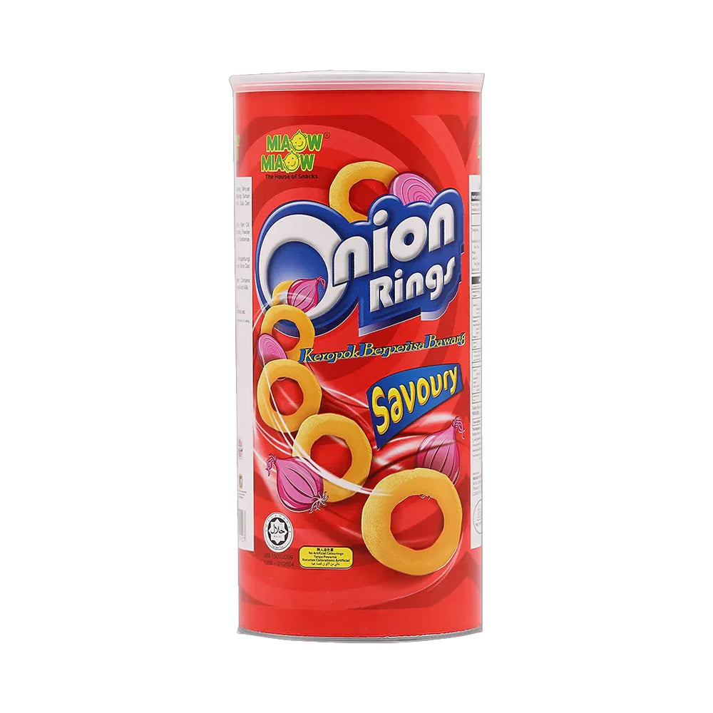 Miaow Miaow Onion Rings, 125g