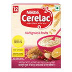 Nestle Cerelac Baby Cereal With Milk, Multigrain & Fruits - From 12 Months, 300 g 