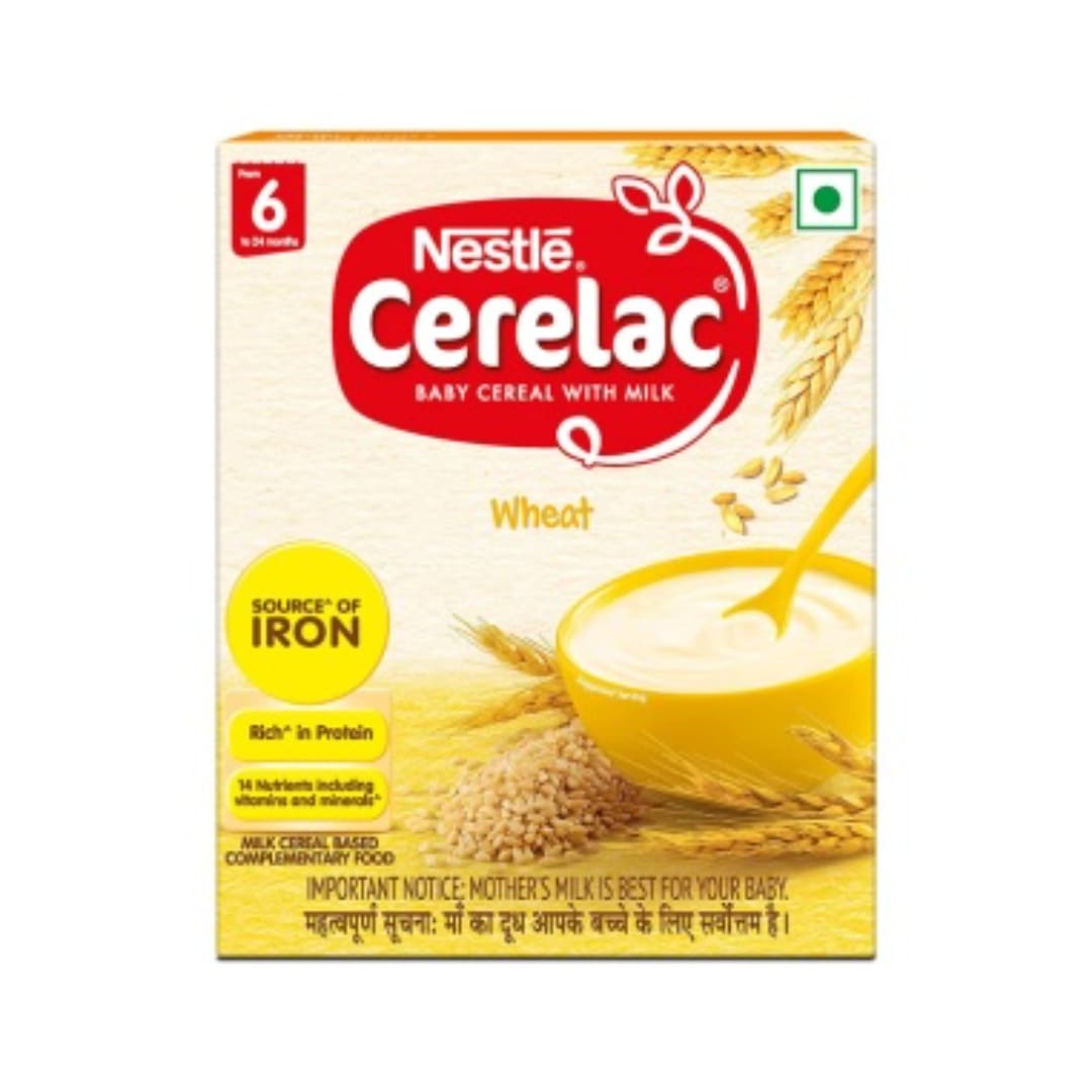 Nestle Cerelac Baby Cereal with Milk , Wheat , 6 to 24 Months, 300g