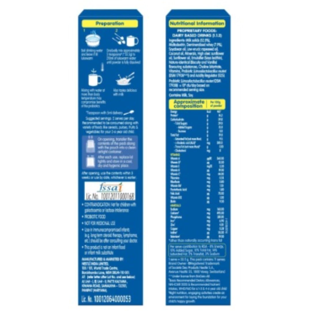 Nestle LACTOGROW Nutritious Milk Drink (2-6 Years), 400G