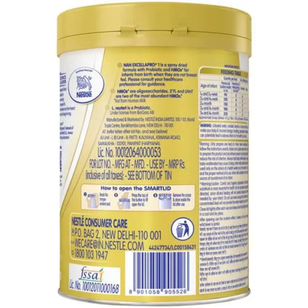 Nestle NAN EXCELLAPRO Powdered Infant Formula Stage 1, 400g