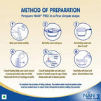 Nestle Nan Pro 2 Follow-Up Formula Powder - After 6 Months, Up To 12 Months, Stage 2, 400 g