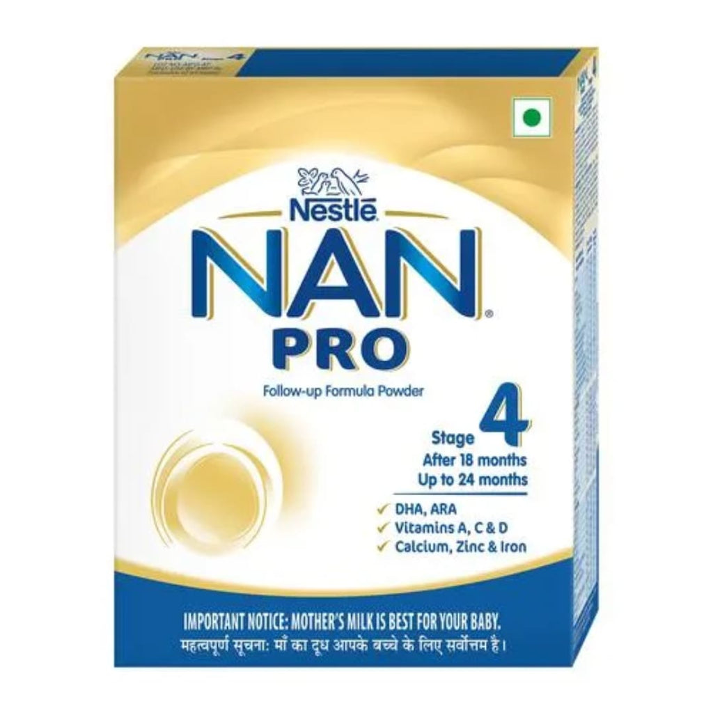 Nestle Nan Pro 4 Follow Up Formula Powder - After 18 Months, Up To 24 Months, Stage 4, 400 g