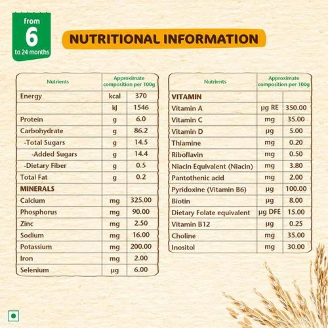 Nestle Nestum Baby Cereal - Rice, From 6 To 24 Months, Rich In Zinc & Selenium, 300g