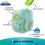 Pampers All Round Protection Pants, New Born/Extra Small (NB/XS) Size, 52 Count, Pant Style Baby Diapers, Anti Rash Blanket, Lotion with Aloe Vera, Up to 5kg Diapers