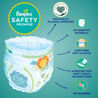 Pampers All round Protection Pants, Medium size baby diapers (MD), 22 Count, Anti Rash diapers, Lotion with Aloe Vera