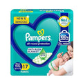 Pampers All round Protection Pants, New Born, Extra Small size baby diapers (NB,XS) 17 Count, Lotion with Aloe Vera