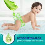 Pampers All round Protection Pants, New Born, Extra Small size baby diapers (NB,XS) 17 Count, Lotion with Aloe Vera