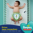 Pampers Mosquito Guard Pants – Medium size baby diapers (M), 62 Count, India’s 1st Mosquito guard diapers, Contains Natural neem oil