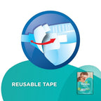 Pampers Taped Diapers, Large  18 count