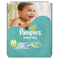 Pampers Taped Diapers Medium, (MD), Unisex Baby, 20 count, Economy Pack