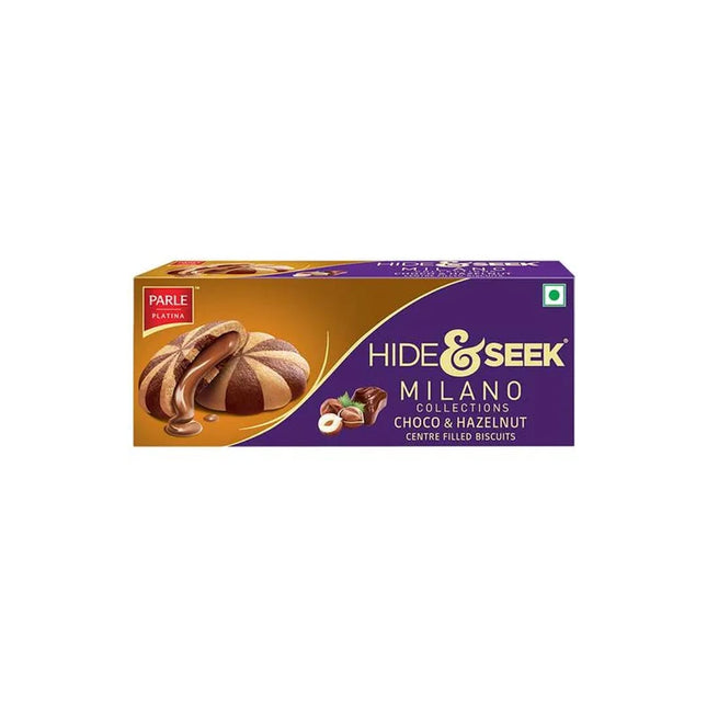 Parle Hide & Seek Milano Choco & Hazelnut Filled, 60 g.