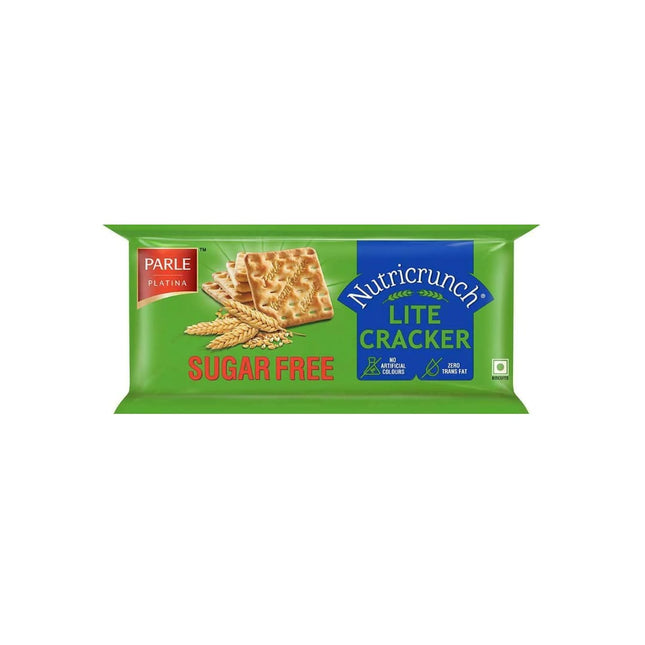 Parle Nutricrunch Lite Crackers Sugar Free Biscuits, 327g