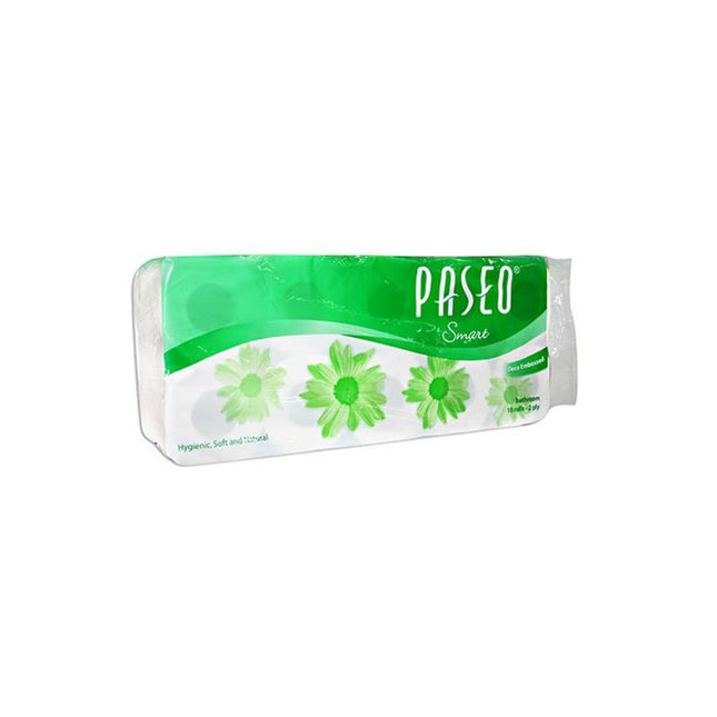 Paseo Smart International Quality Bathroom Toilet Roll, (10 Rolls)